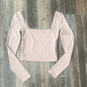 Aritzia Original Babaton contour square neck crop - Women's Top EUC size 2XS